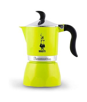 Bialetti Caffettiera Fiammetta Lime 3 tz